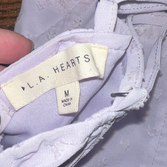 La Hearts Light Pink Adjustable Sexy Lace Corset Sleeveless Sexy Crop Top Size M - Picture 12 of 13